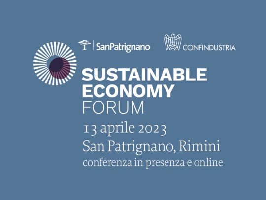 Sustainable Economy Forum a San Patrignano
