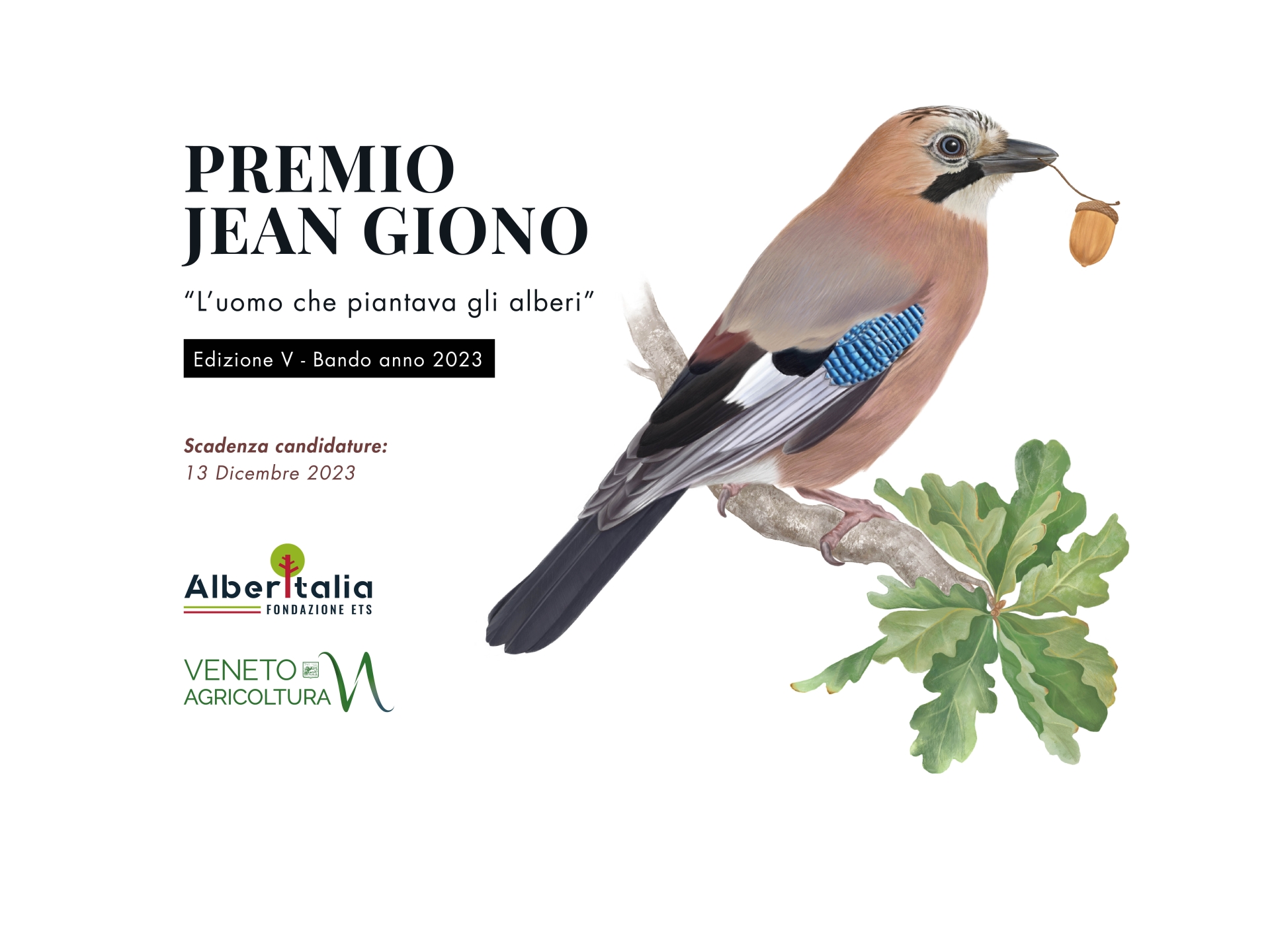 Aperte le candidature per il premio “Jean Giono – L’uomo che piantava gli alberi”