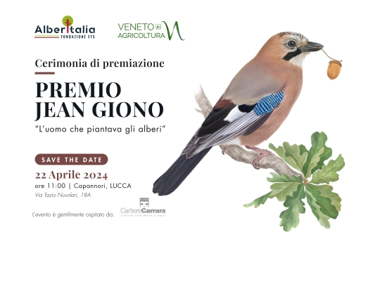 Cerimonia di premiazione per il premio “Jean Giono: L’uomo che piantava gli alberi” – V Edizione